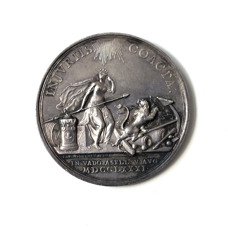 Herdenkingspenning Slag bij de Doggersbank – 1781 - Afbeelding 2